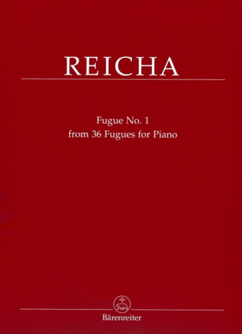 Fugue No.1 From 36 Fugues For Piano (Barenreiter)