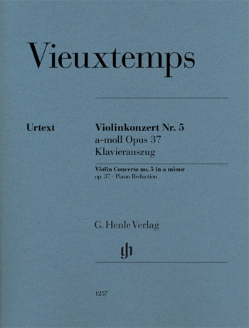 Concerto No.5 A Minor Op.37  Violin & Piano (Henle)