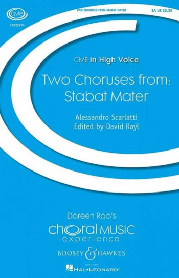 Two Choruses from Stabat Mater (Boosey)