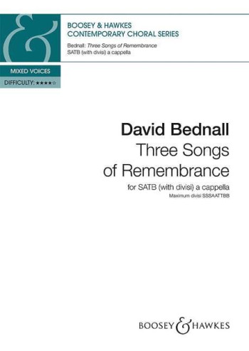 Three Songs of Remembrance (Boosey)