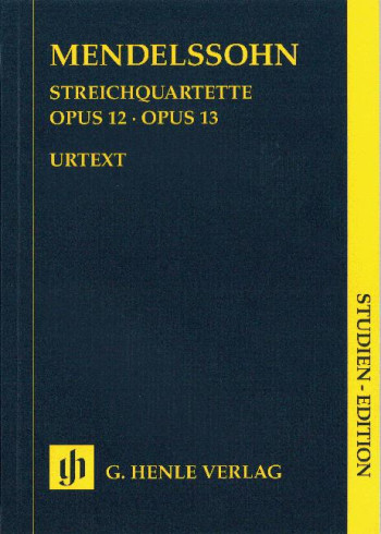 String Quartets Op.12 & 13: Study Score (Henle)