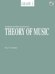 Workbook With More Exercises On Theory Of Music Grade 1 (Cremnitz)
