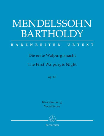 The First Walpurgis Night Op. 60: Vocal Score (Barenreiter)