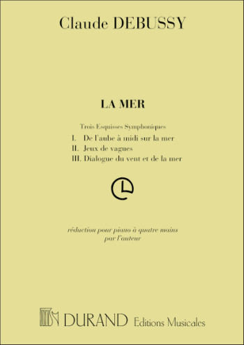 La Mer 4 Mains: Piano, 4 Hands (Durand)