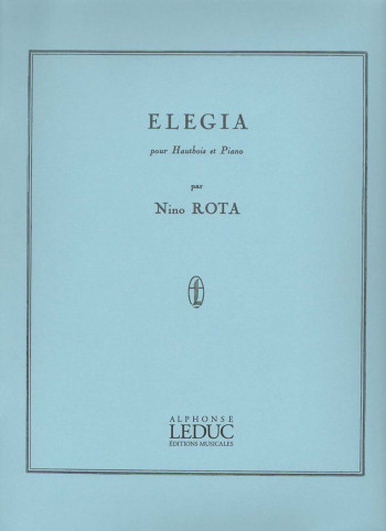 Elegia: Oboe & Piano (Leduc)