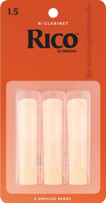 Rico By D'Addario Bb Clarinet Reeds (3 Pack)