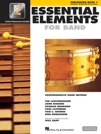Essential Elements For Band - Percussion Book 1 With EEi