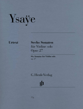 6 Sonatas Op.27 Violin Solo (Henle)