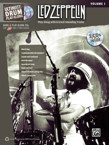Ultimate Drum Play Along: Led Zeppelin: Vol 1: Book & CDs