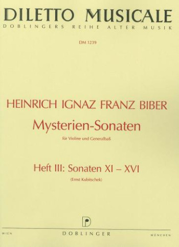 Mystery Sonatas. Vol.3 Sonatas 11-16: Violin & Piano