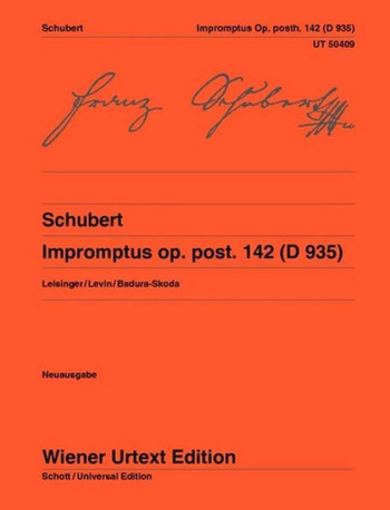 Impromptus Op. 142 (D935) Piano  (Wiener Urtext)