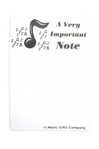 Notepad: A Very Important Note
