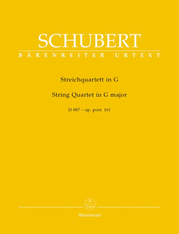 String Quartet: G Major D887: Parts Only