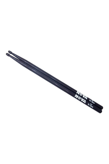 Drum Stick 5A: Vic Firth Nova: Black Hickory Wood Tip