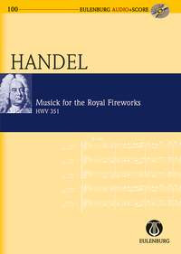 Musick For The Royal Fireworks: Miniature Score & Cd (Audio Series No 100)