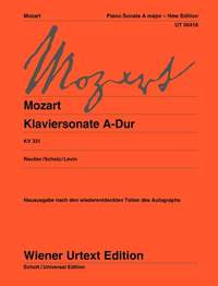 Sonata: A: Kv331: Piano - New Edition (Wiener Urtext)
