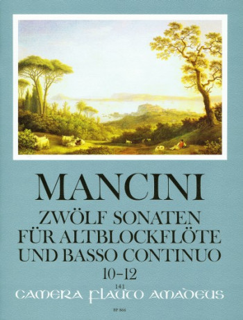 12 Sonatas: Vol. 4 (10 - 12): Treble Recorder (Flute Or Oboe) & Piano
