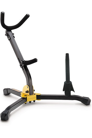 Hercules Alto/Tenor Saxophone Stand Plus Flute/clarinet Peg  DS532bb