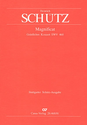 Uppsala-Magnificat Vocal Score  (Carus Verlag)