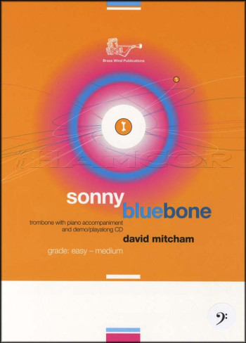 Sonny Bluebone Bass Clef Trombone - Book And CD (Mitcham)