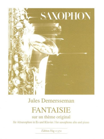 Fantasie Sur Un Theme Originale: Alto Sax & Piano (Hug)