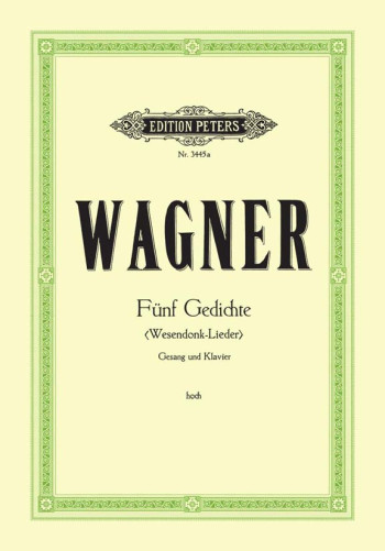 Wesendonck Lieder High Voice (Peters)