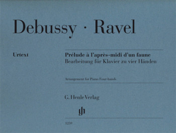 Prelude A L'apres-midi D'un Faune (Prelude To The Afternoon) Piano Duet (Henle)