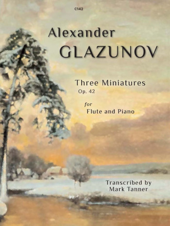 Three Miniatures Op.42 For Flute And Piano