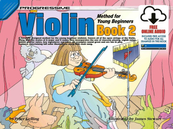 Progressive Violin Method For Young Beginners Book 2: Book & audio