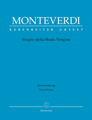 Vespro Della Beata Vergine: Vocal Score (Barenreiter)