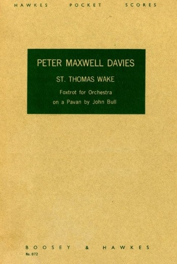 St. Thomas Wake; Foxtrot: Miniature Score