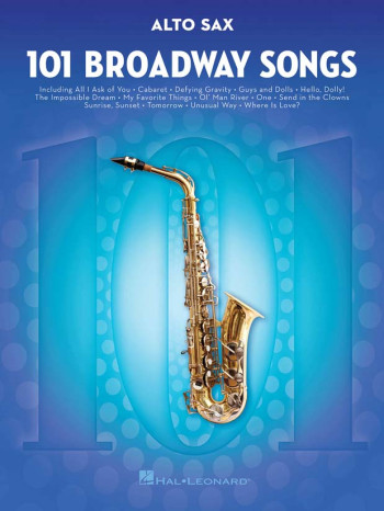 101 Broadway Songs: Alto Sax Solo
