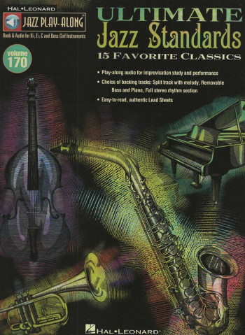 Jazz Play-Along Volume 170: Ultimate Jazz Standards Book & Audio