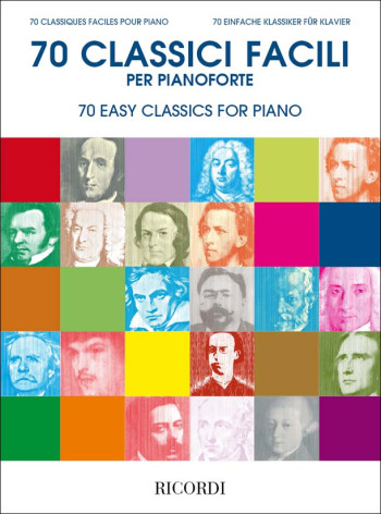 70 Easy Classics For Piano (Ricordi)