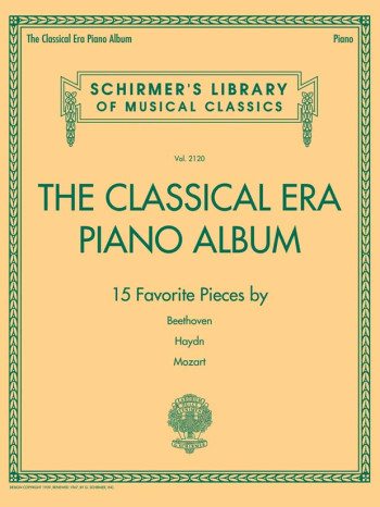 Schirmer's Library Of Musical Classics Volume 2120: The Classical Era Piano Album