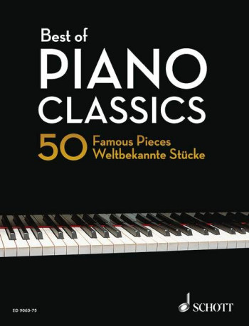 Best Of Piano Classics: 50 Famous Pieces Solo Piano Hardback
