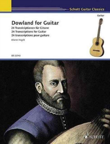 Dowland For  Guitar Pieces: 24 Transcriptions For Guitar (Schott)