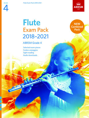 OLD STOCK SALE ABRSM Flute Exam Pack Grade 4 2018–2021: Pieces
