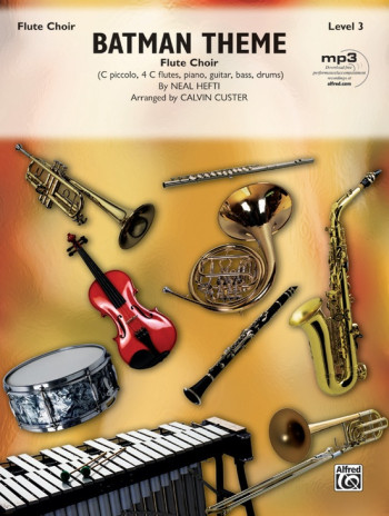 Batman Theme Flute Choir Arr Custer