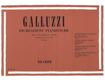 Ricreazioni Pianistiche (II Serie) Piano Duet (Ricordi)