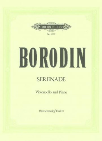 Serenade In G: Cello & Piano (Peters)