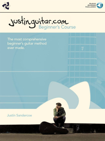 Justinguitar.com Beginner's Course - Book & Audio (Spiral Bound)