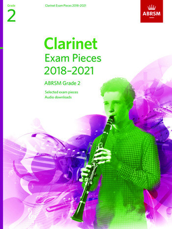 OLD STOCK SALE ABRSM Clarinet Exam Grade 2 2018–2021: Pieces