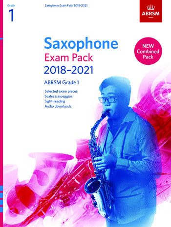 OLD STOCK SALE ABRSM Saxophone Exam Pack Grade 1 2018–2021: Pieces