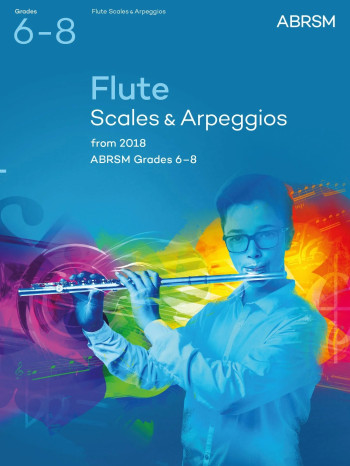ABRSM Flute Scales & Arpeggios Grades 6-8  From 2018