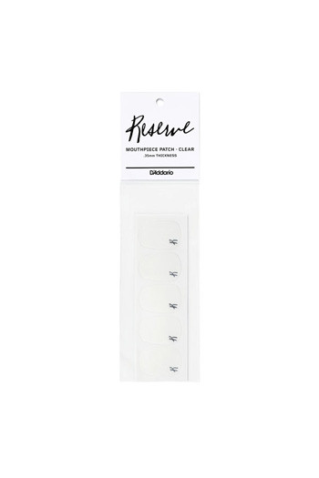 Mouthpiece Patch - Clear - .35mm D'Addario Reserve (5 Pack)