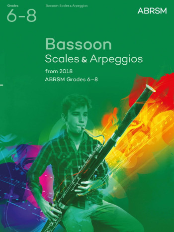 ABRSM Bassoon Scales & Arpeggios Grades 6-8 From 2018