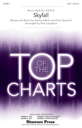 Adele: Skyfall (SATB) Top Of The Charts
