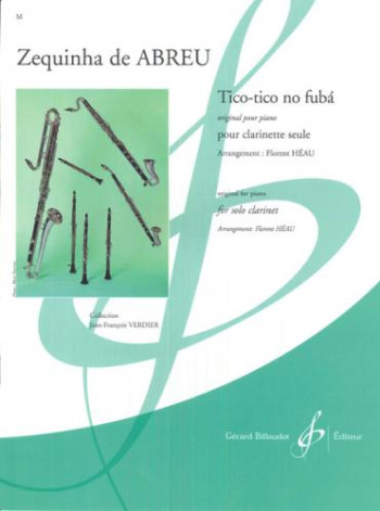 Tico Tico: Clarinet Solo (Abreu) (Billaudot)