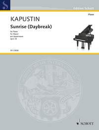 Sunrise For Piano Opus.26 (Schott)